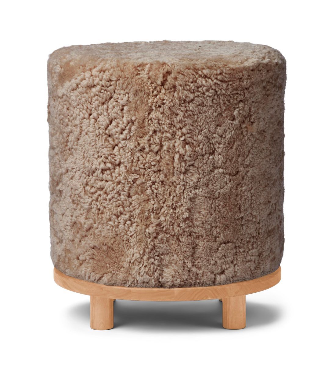 NATURES COLLECTION Simon Pouf Kort Ull