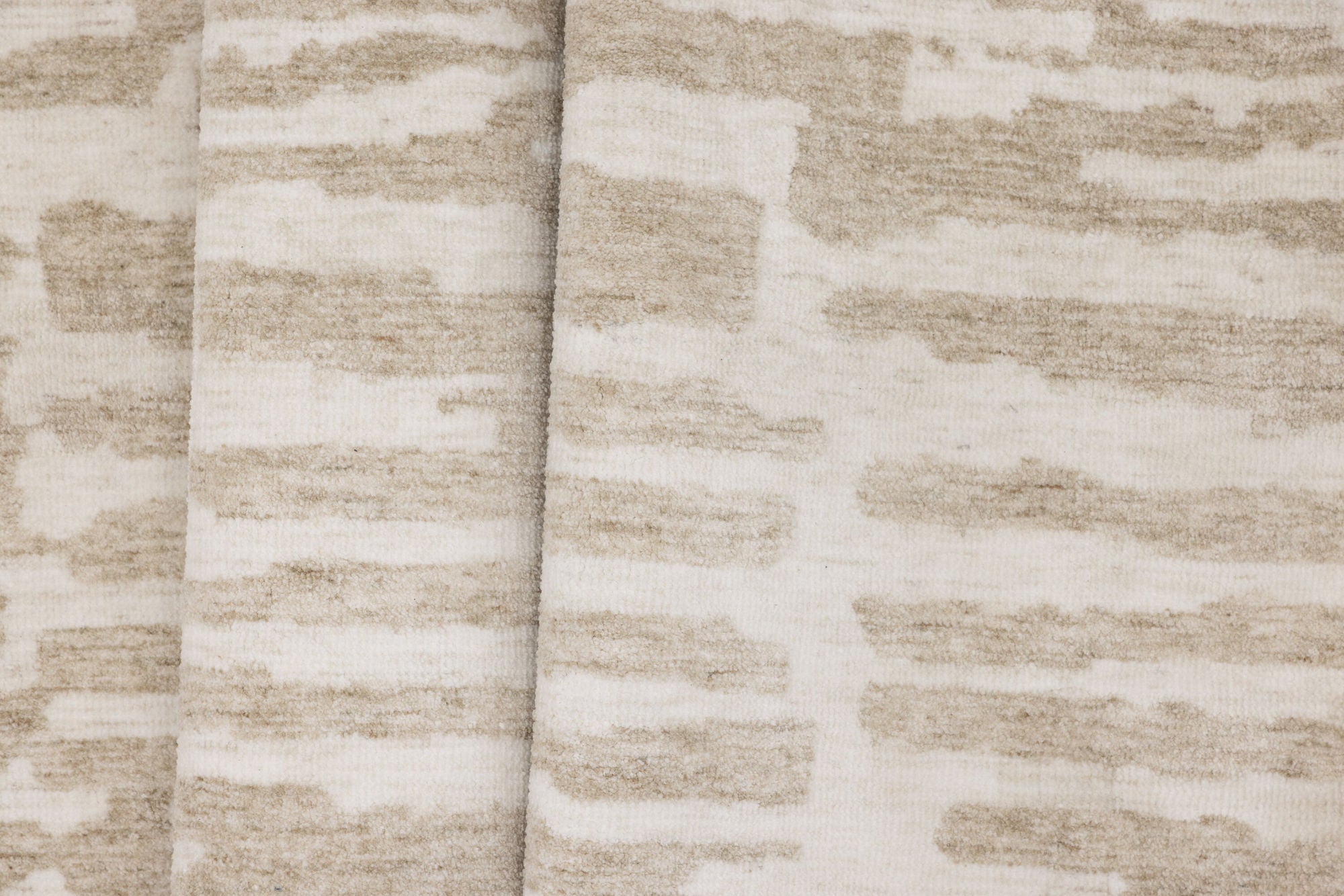 Venture Home - Milos Micropolyester - 200x200 - Rund - Vit/Beige