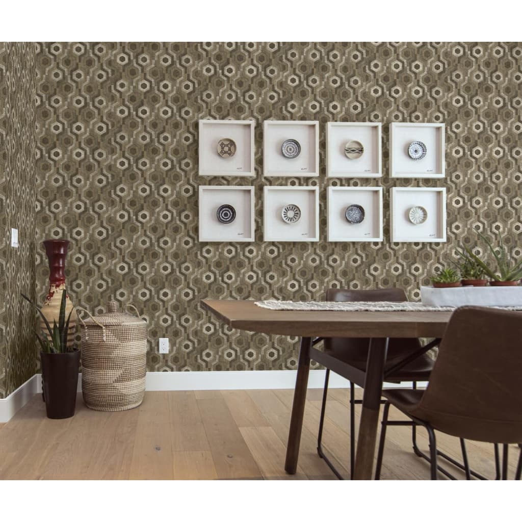 DUTCH WALLCOVERINGS Tapet Galactic  och vit