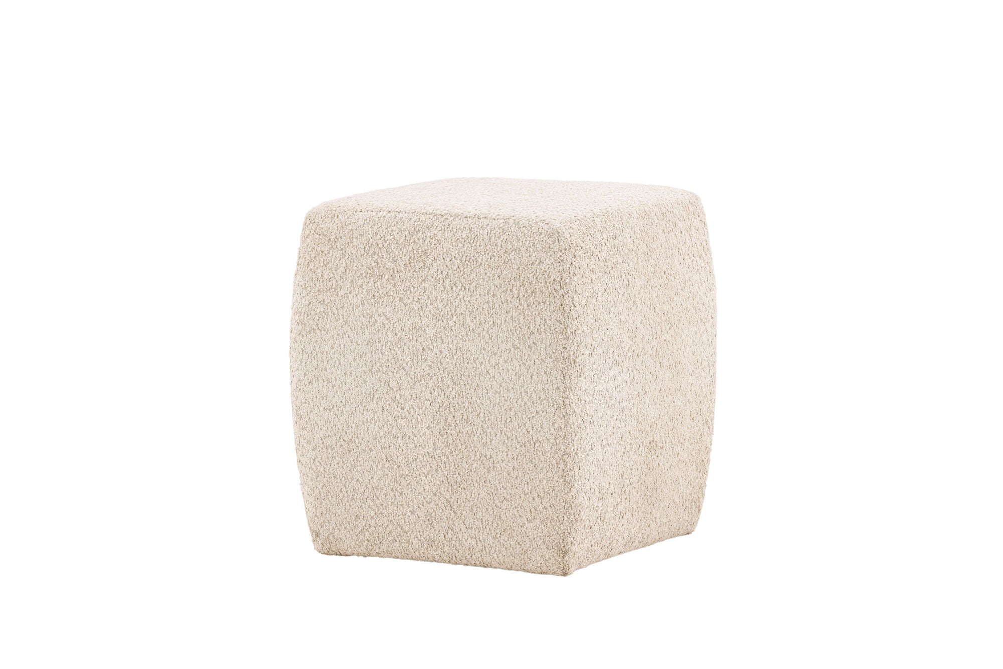 Venture Home Neapel Puff - Beige / Beige Boucle Sittmöbel