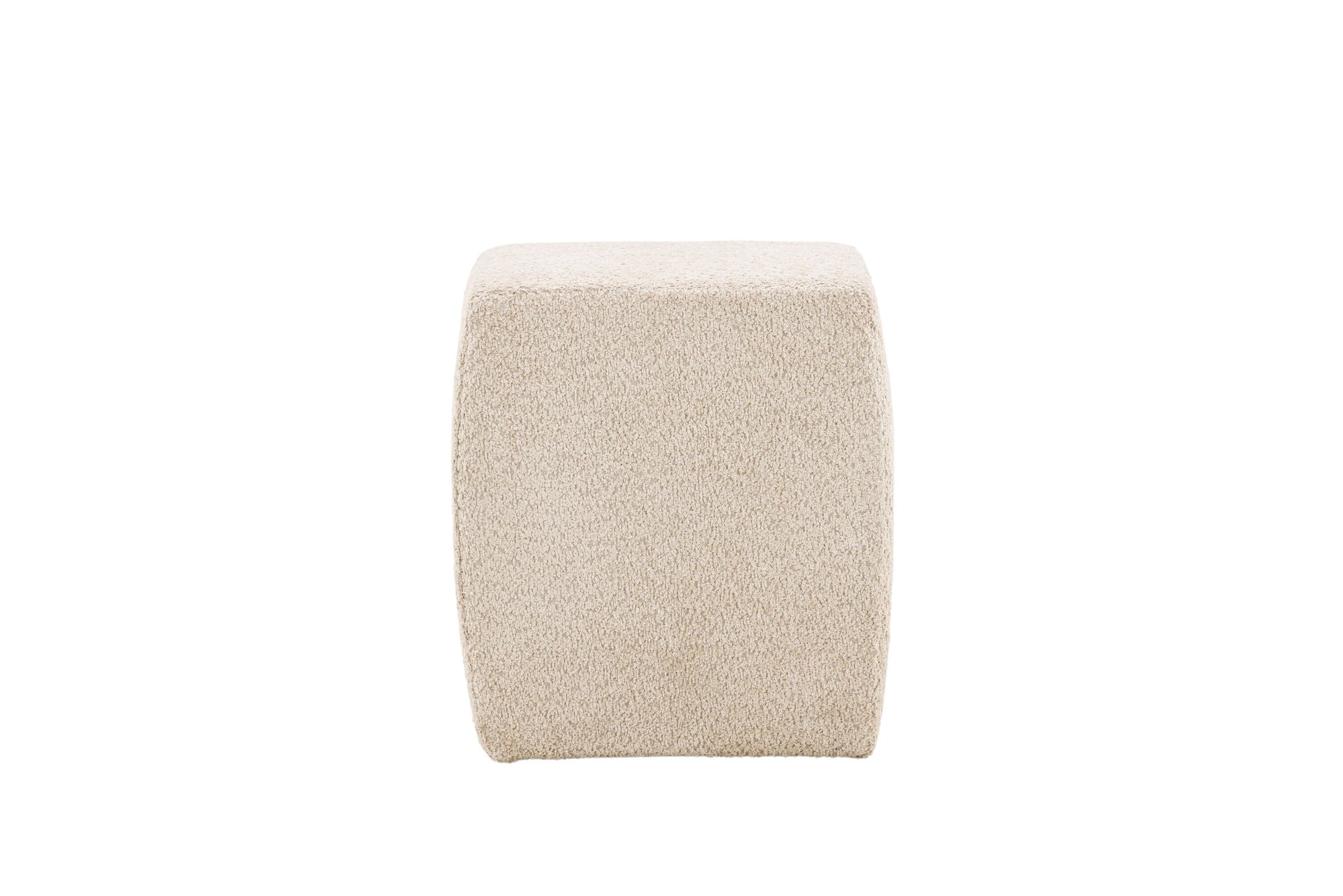 Venture Home Neapel Puff - Beige / Beige Boucle Sittmöbel