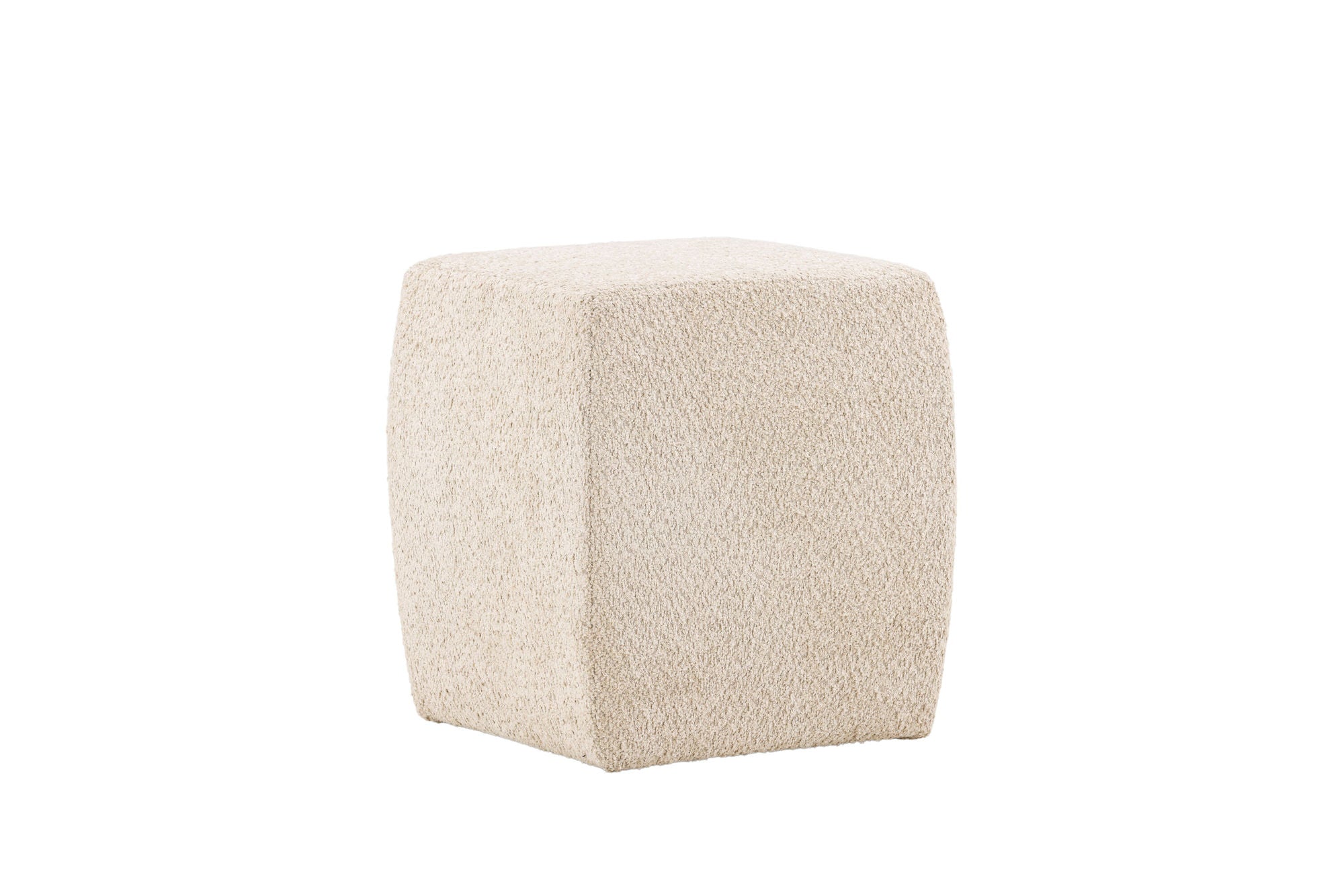 Venture Home Neapel Puff - Beige / Beige Boucle Sittmöbel