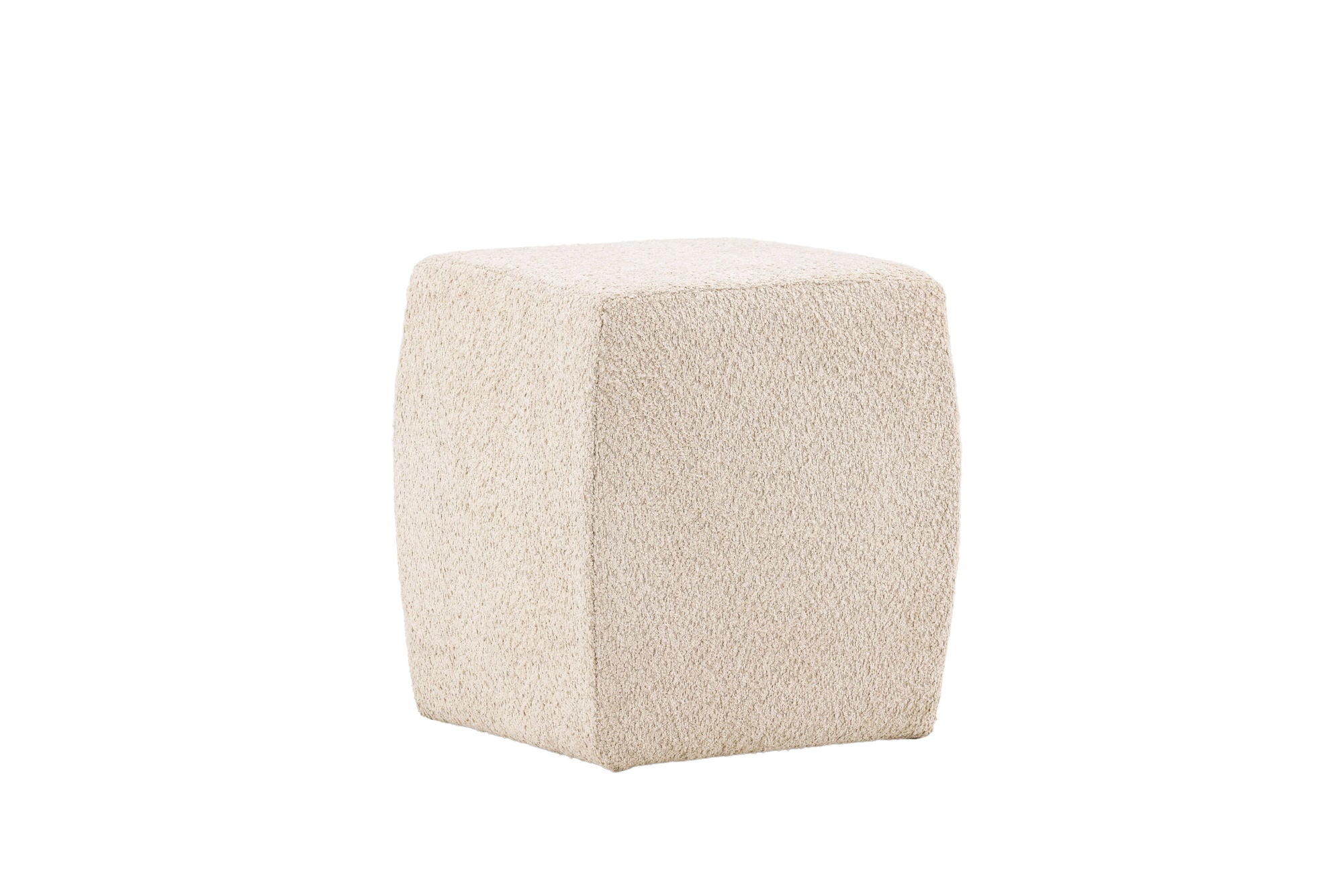 Venture Home Neapel Puff - Beige / Beige Boucle Sittmöbel