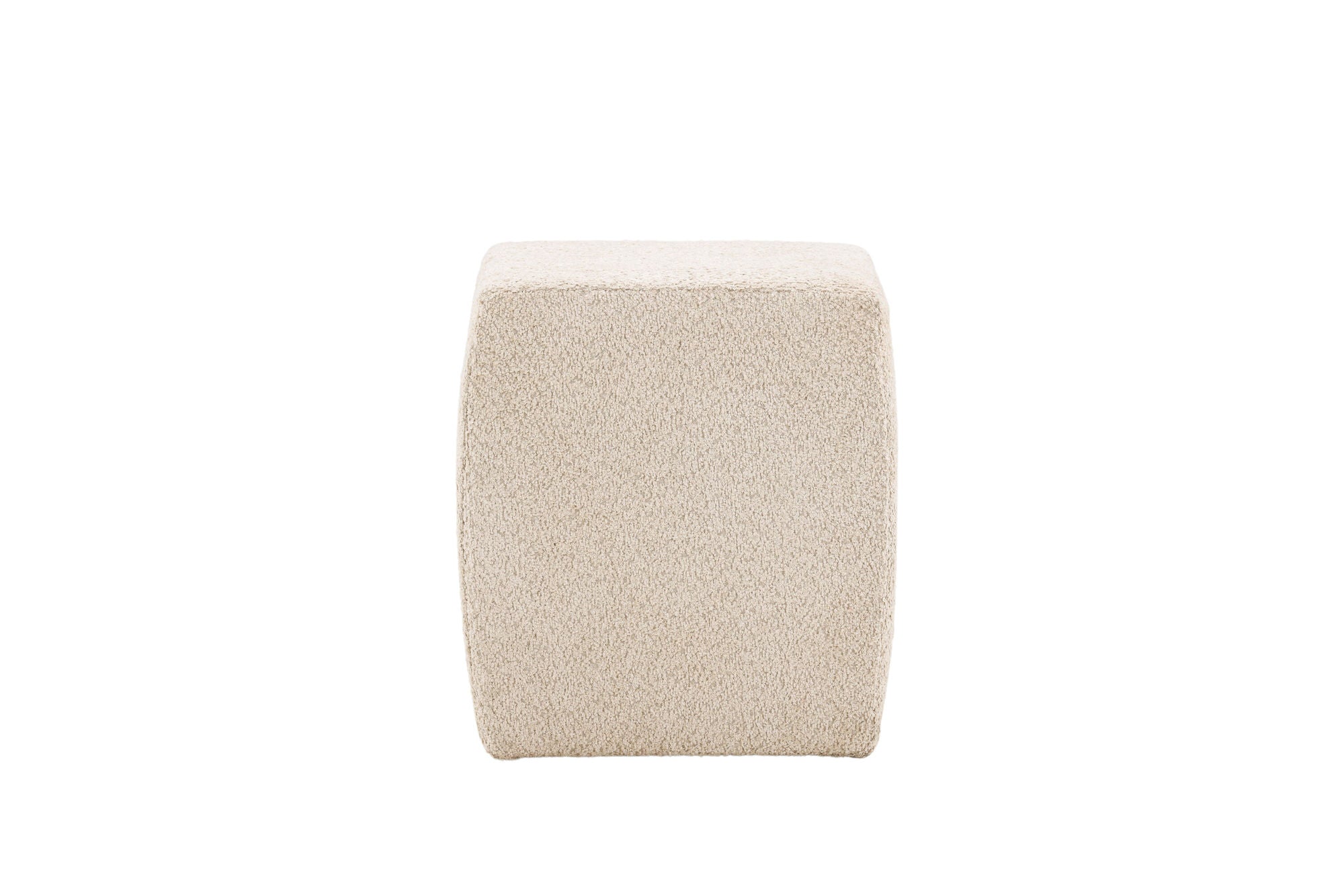 Venture Home Neapel Puff - Beige / Beige Boucle Sittmöbel