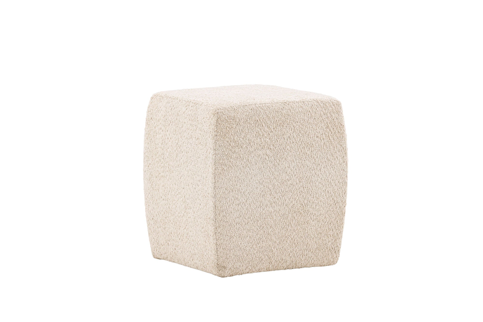 Venture Home Neapel Puff - Beige / Beige Boucle Sittmöbel