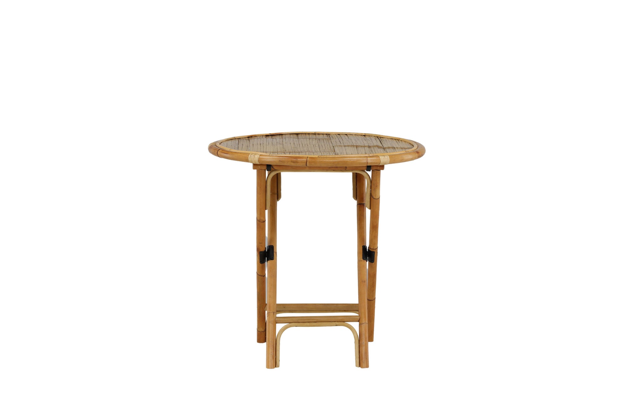 Venture Home - Cane Café Bord ø80cm - Bambu