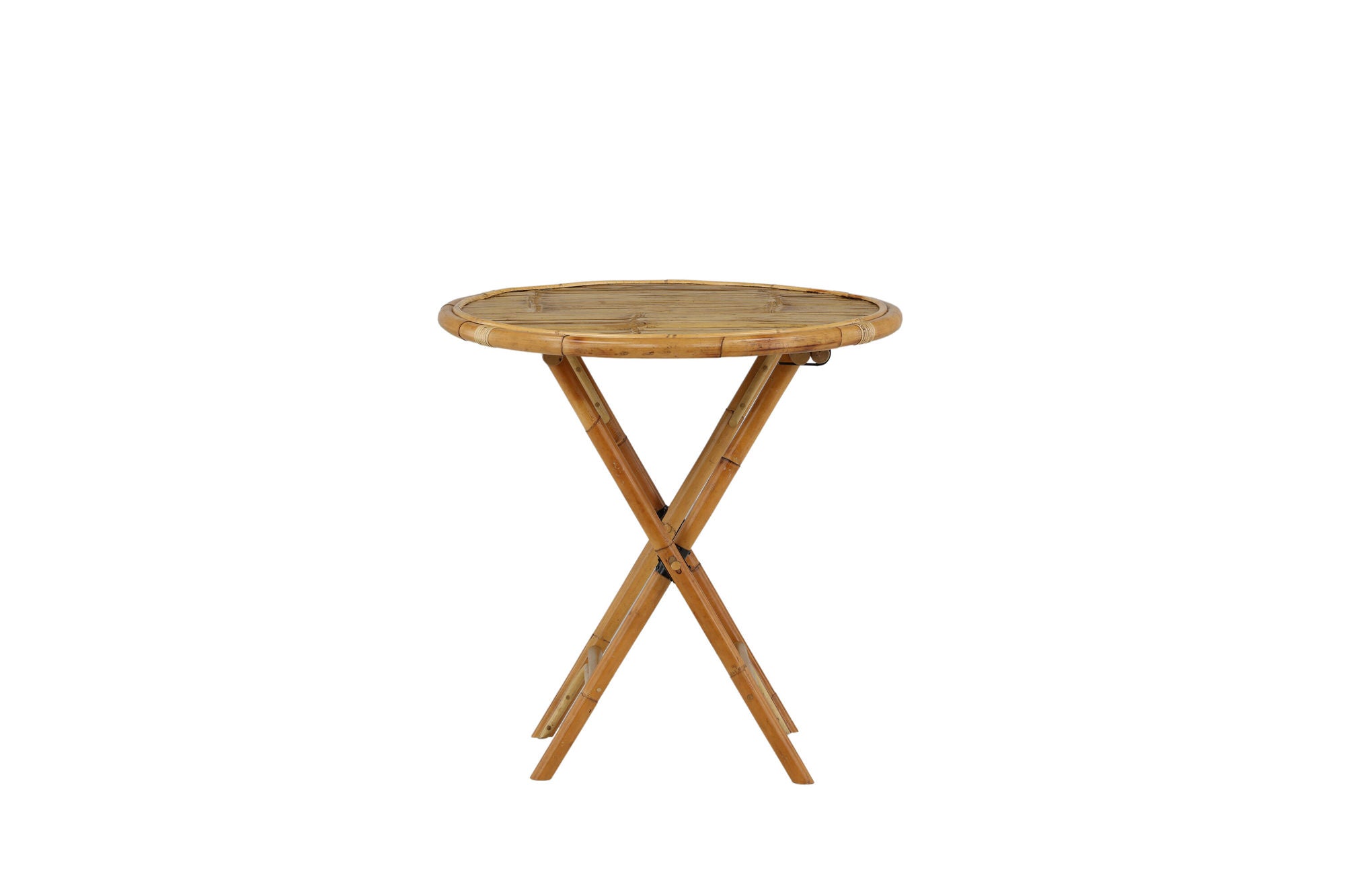 Venture Home - Cane Café Bord ø80cm - Bambu