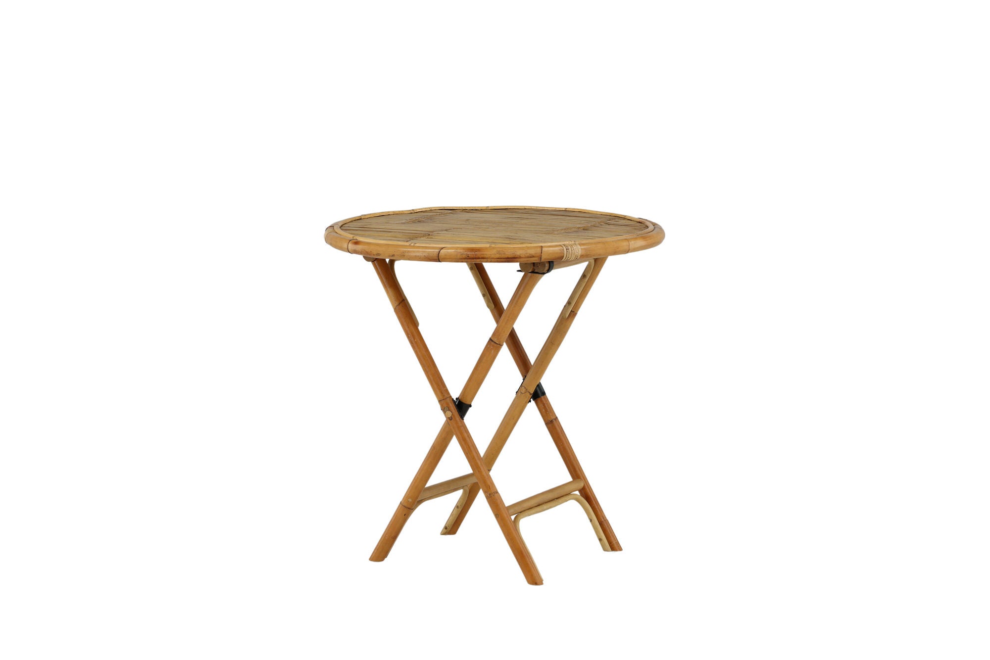 Venture Home - Cane Café Bord ø80cm - Bambu