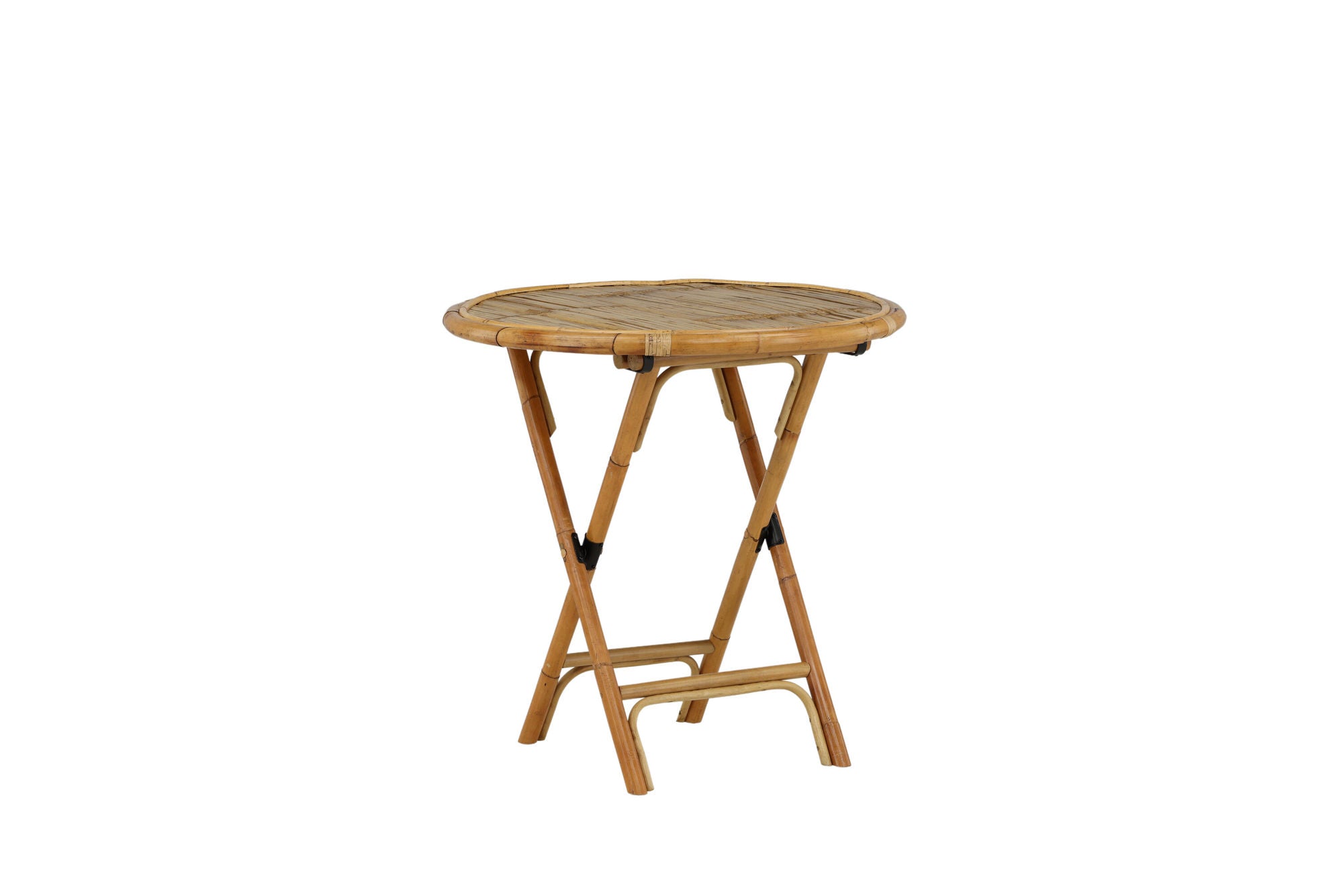 Venture Home - Cane Café Bord ø80cm - Bambu