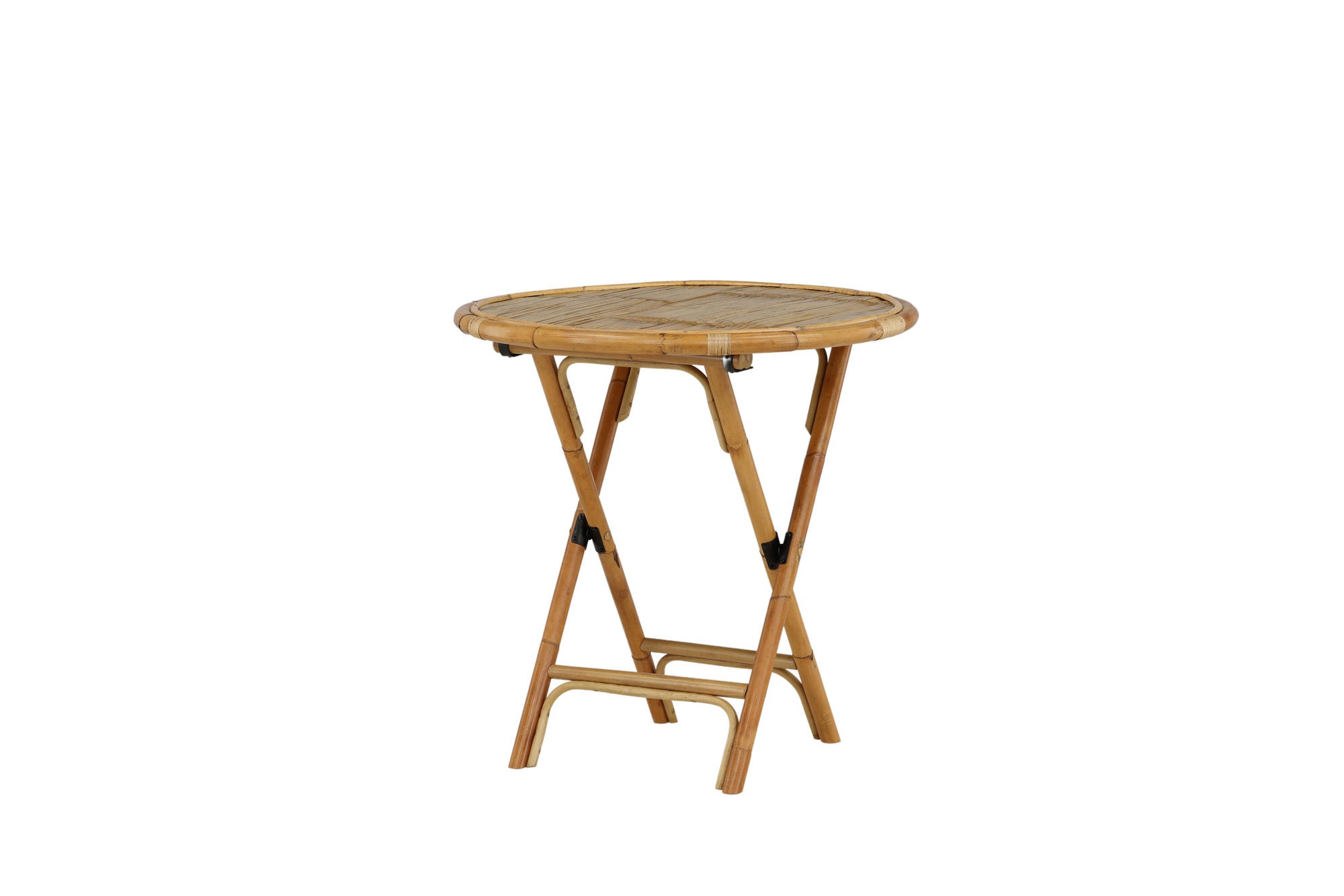 Venture Home - Cane Café Bord ø80cm - Bambu