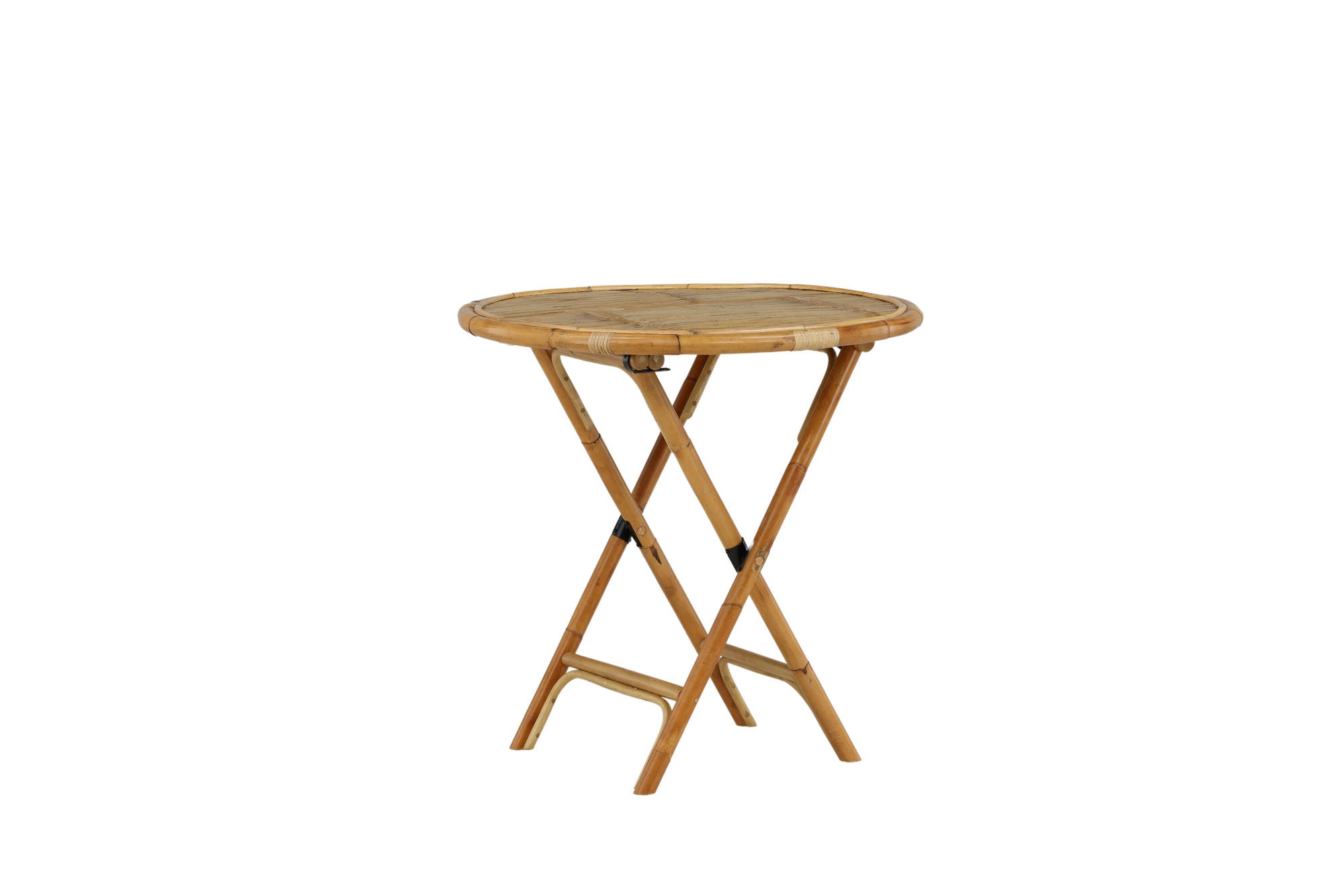 Venture Home - Cane Café Bord ø80cm - Bambu