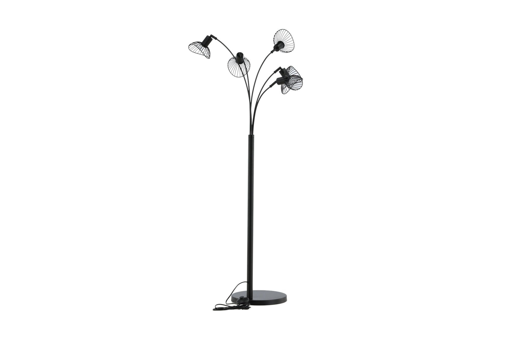 Venture Home - Elsa Golvlampa L810 x W360 x H1523 Svart