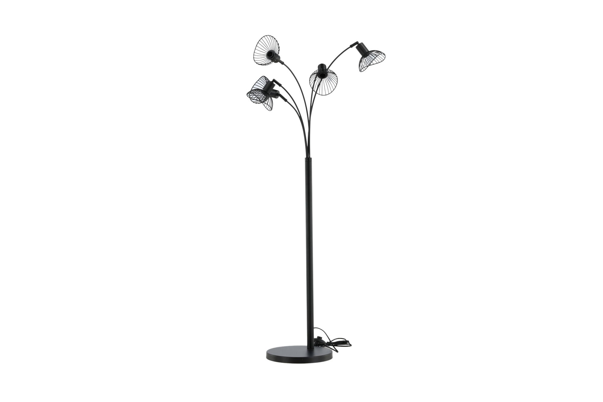 Venture Home - Elsa Golvlampa L810 x W360 x H1523 Svart