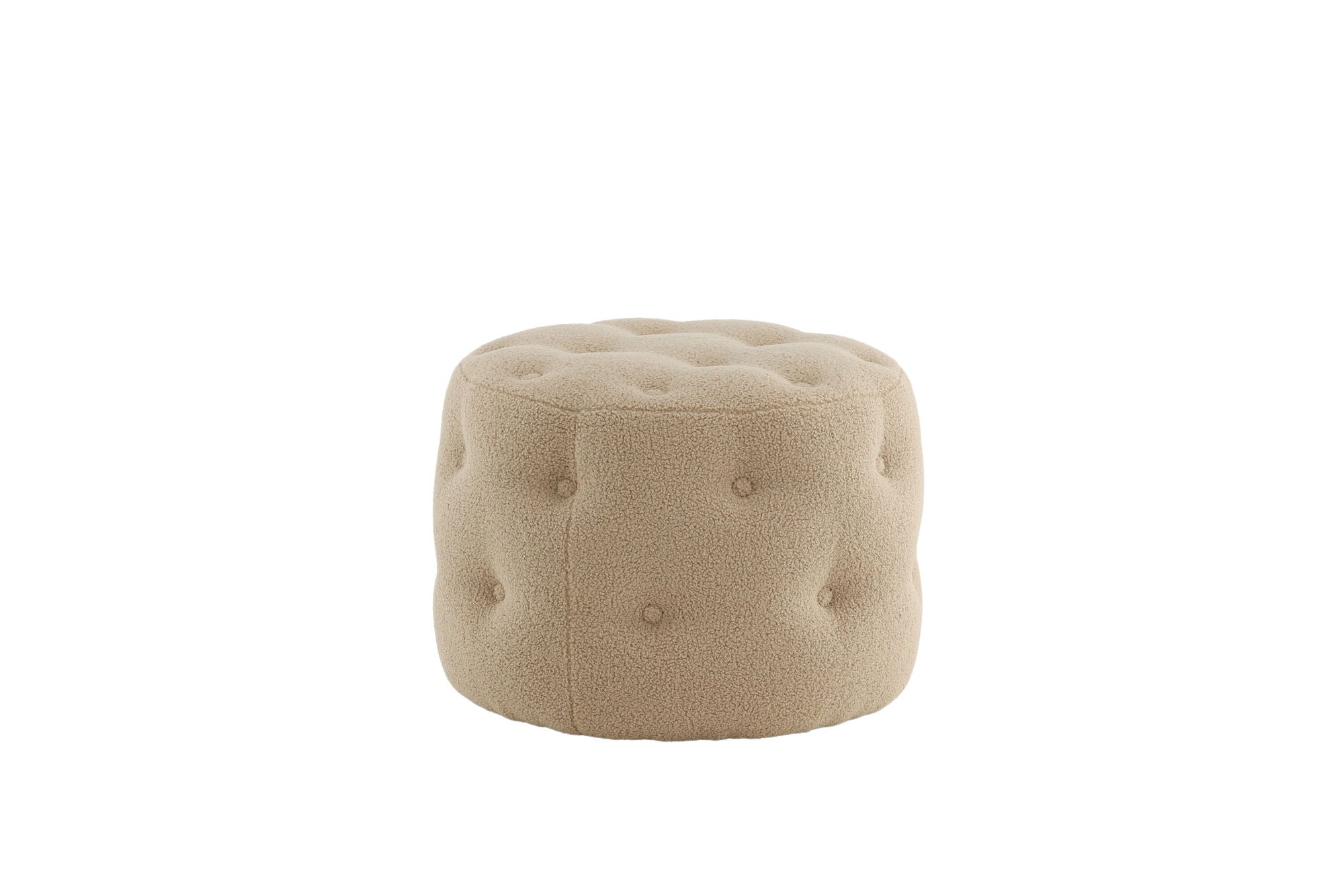 Venture Home Benjamin Puff - Beige Teddy Sittmöbel