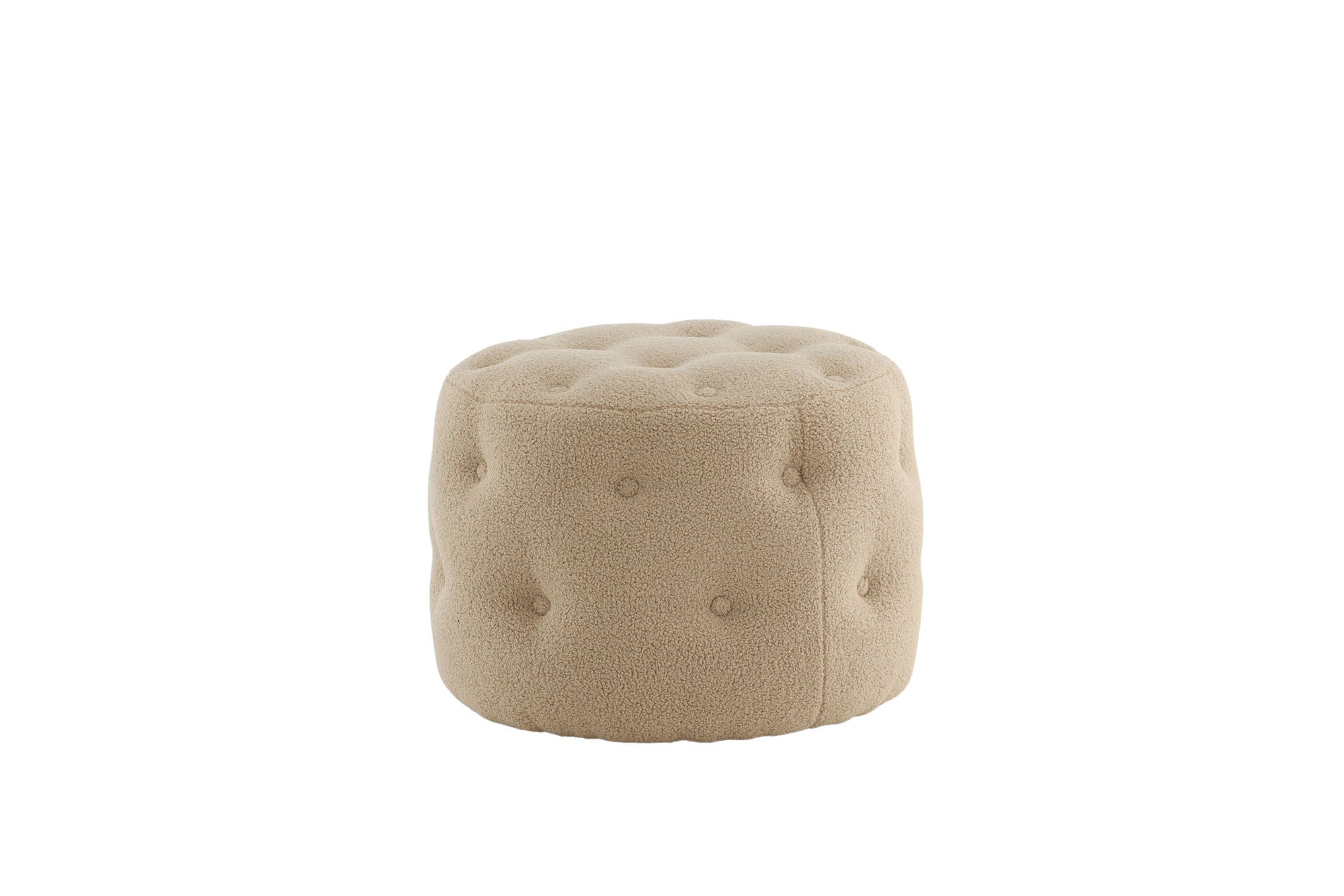 Venture Home Benjamin Puff - Beige Teddy Sittmöbel