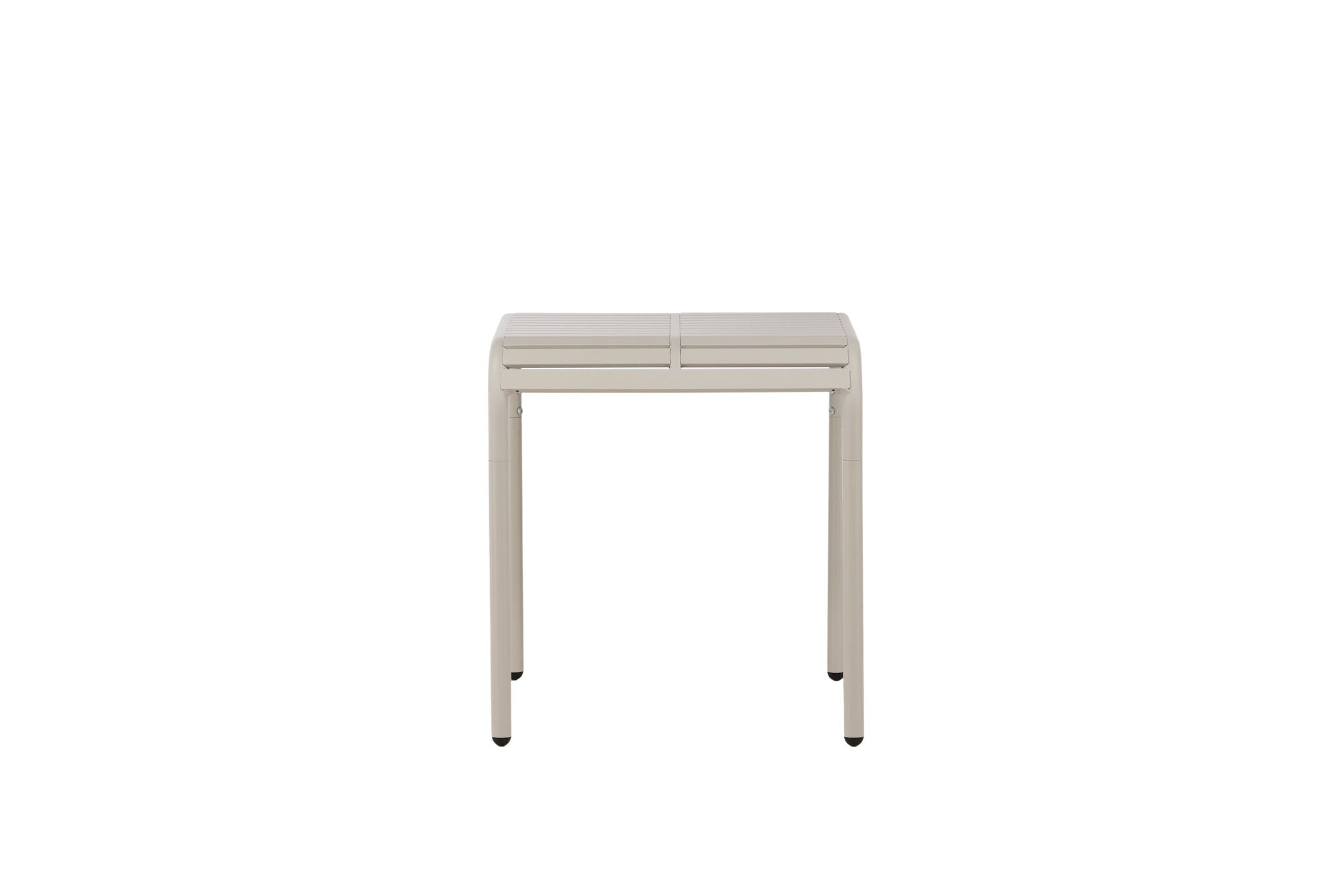 Venture Home - Borneo Cafébord Aluminium Beige Kvadrat 70x70