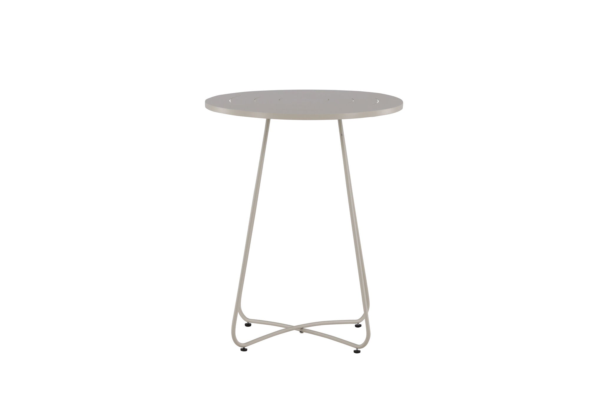 Venture Home Bacong Cafébord Stål - Beige / Rund ø60