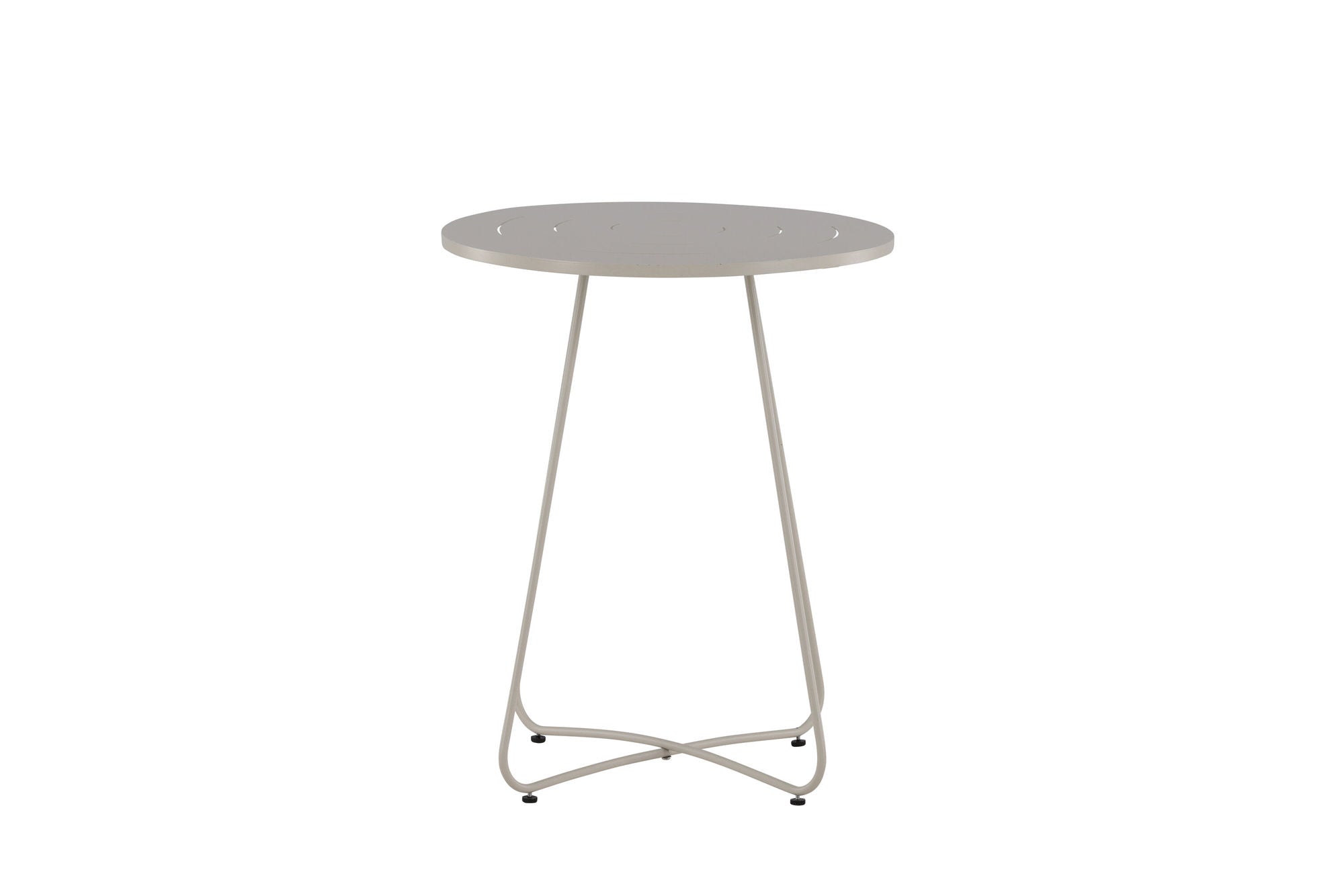 Venture Home Bacong Cafébord Stål - Beige / Rund ø60