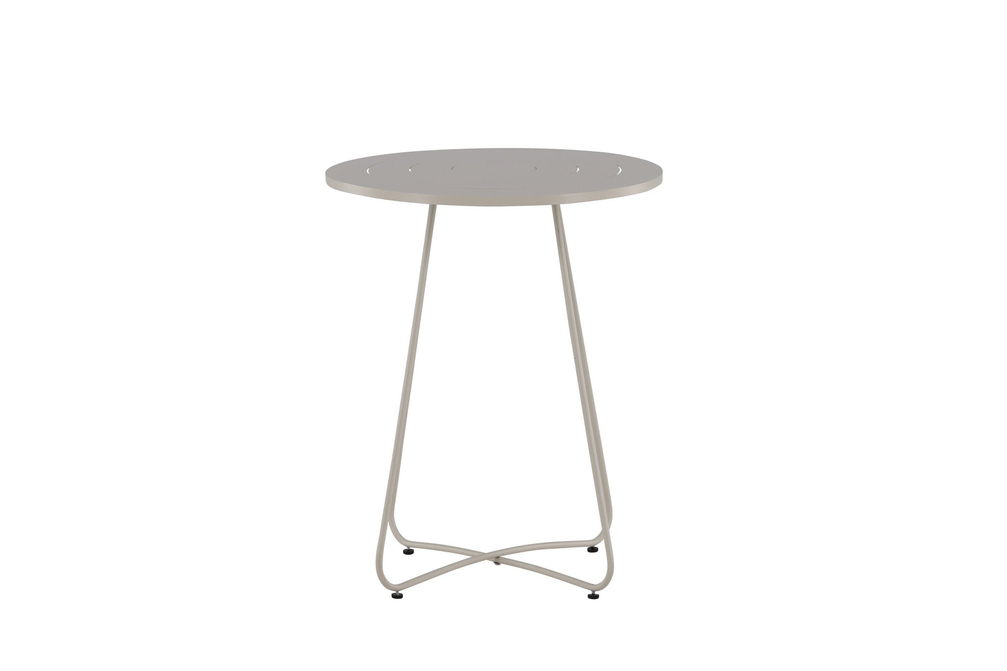 Venture Home Bacong Cafébord Stål - Beige / Rund ø60