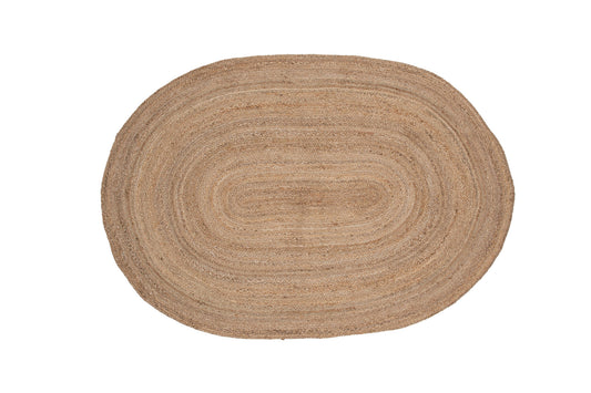 Venture Home - Oliver 100% Jute 200x140 Oval Naturligt Mörk