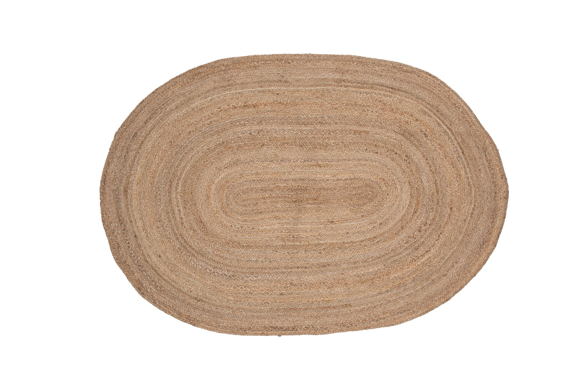 Venture Home - Oliver 100% Jute 200x140 Oval Naturligt Mörk