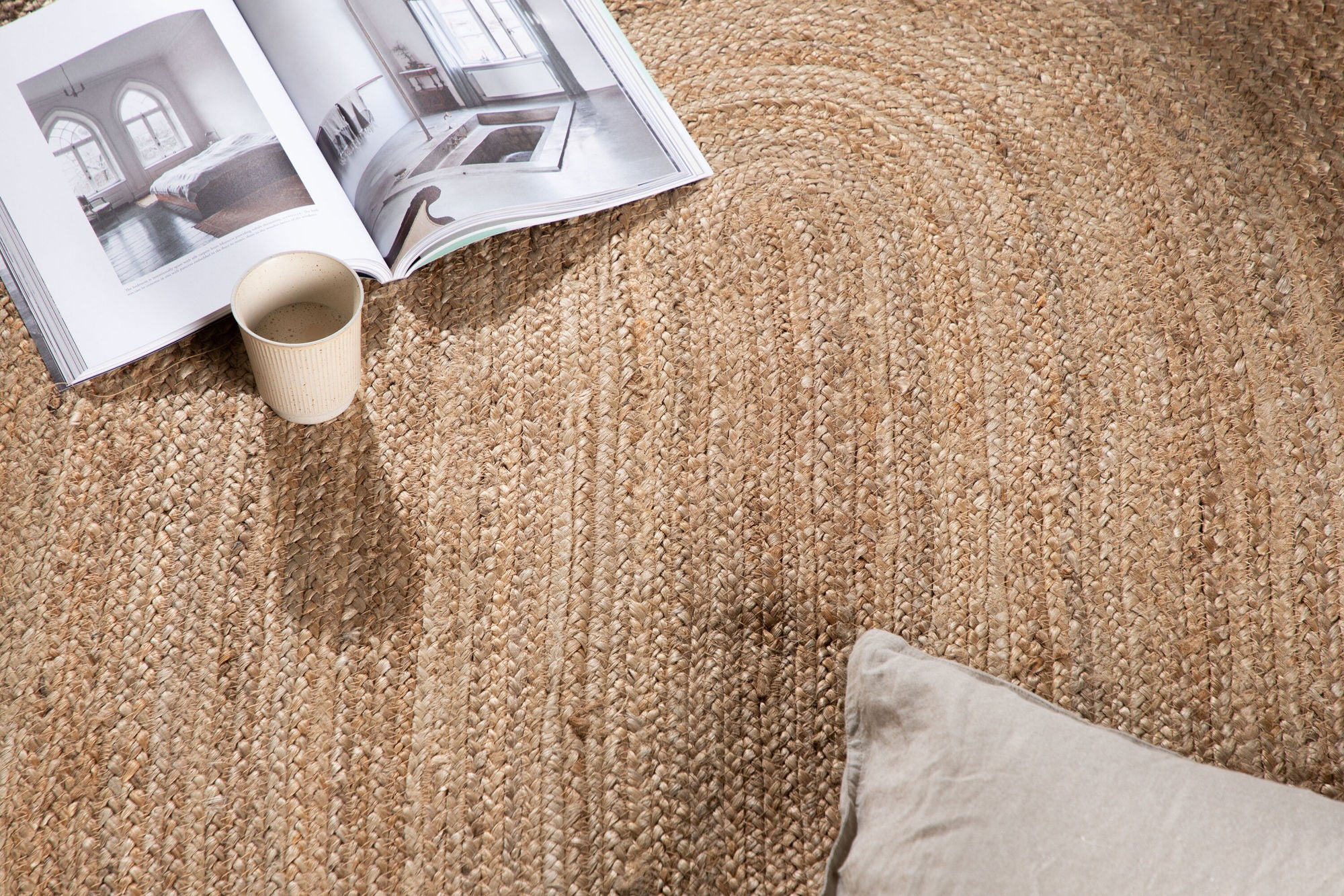 Venture Home - Oliver 100% Jute 200x140 Oval Naturligt Mörk