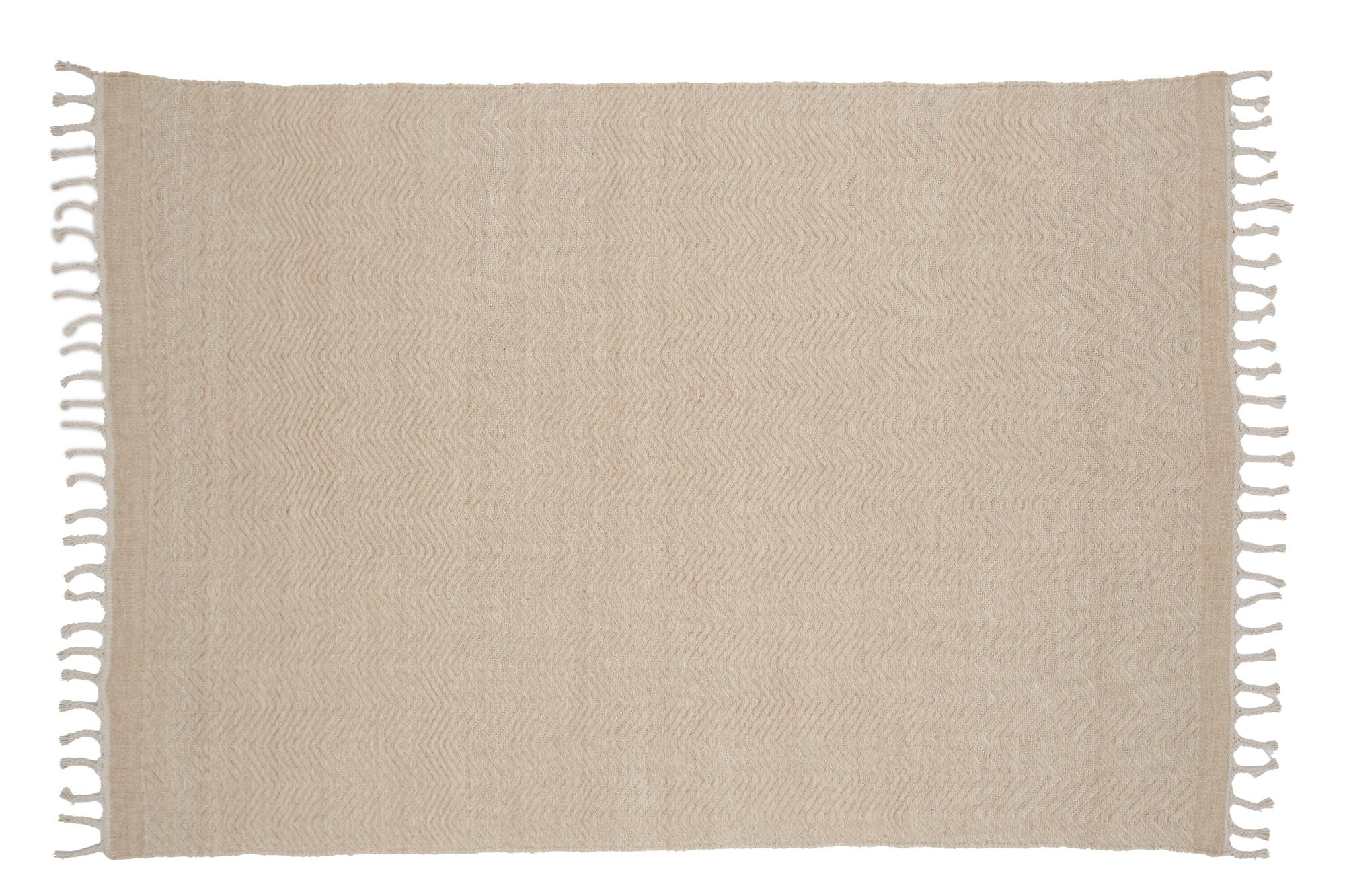 Venture Home - Loke Ull/Bomull Mix 230x160 Rektangulär Vit/Beige