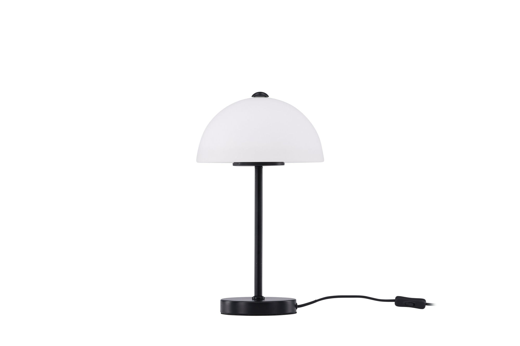 Venture Home Ferrand Bordslampa - Svart / Vit Glas