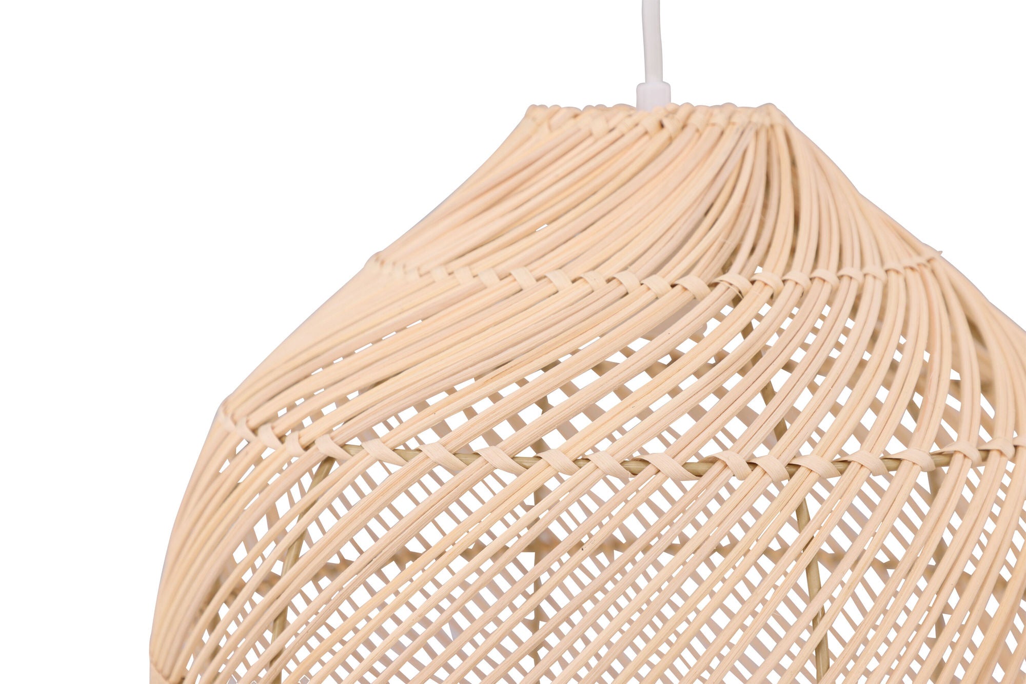 Venture Home Brivela - Bred Taklampa - Natur / Natur Rattan