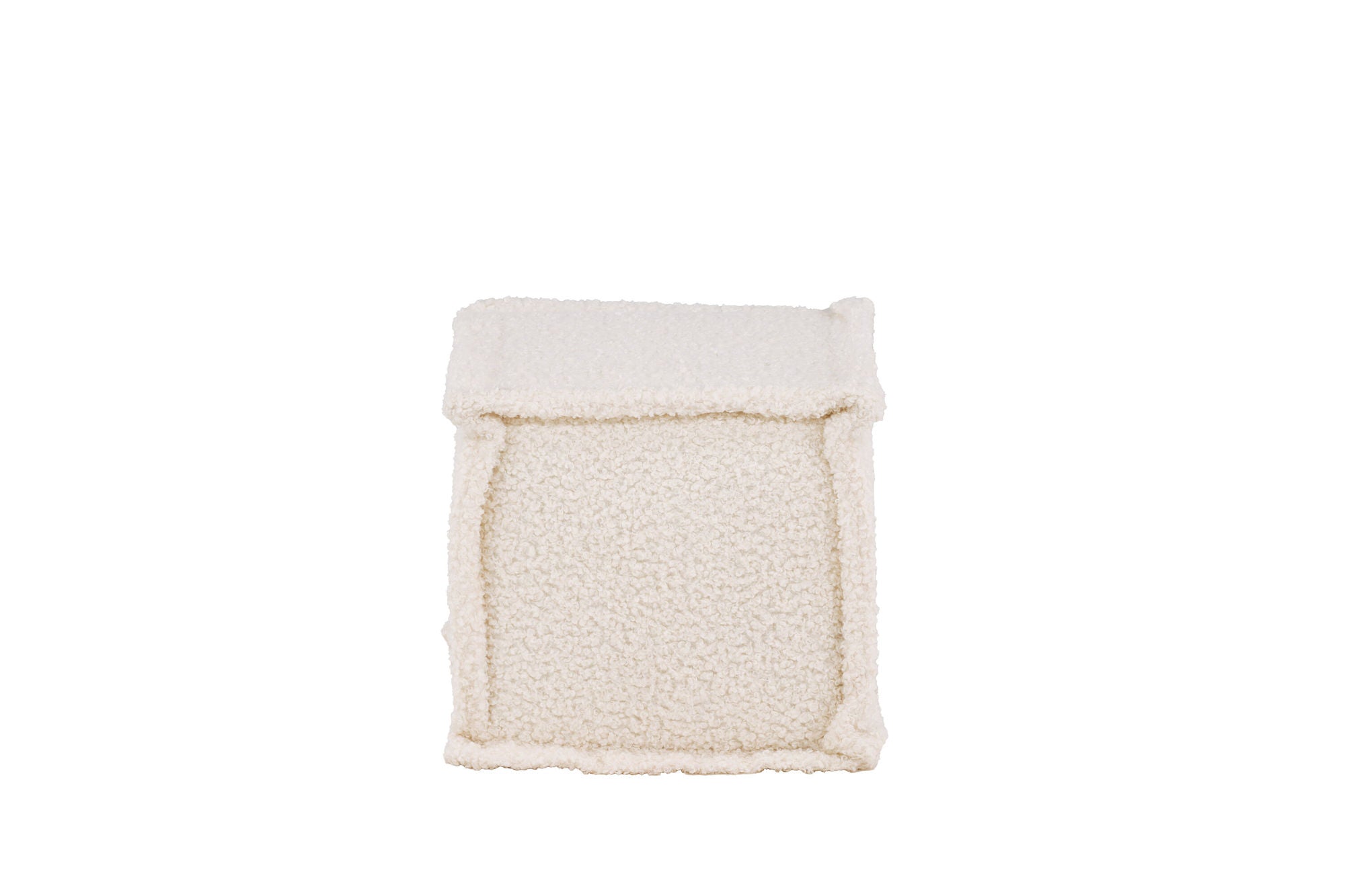 Venture Home Castine Sittpuff - Vit / Boucle