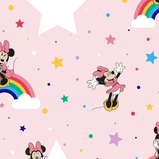 Noordwand Tapet Kids @ Home Rainbow Minnie