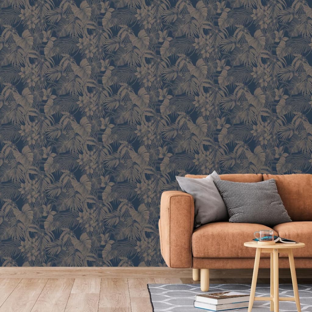 DUTCH WALLCOVERINGS Tapet Joelle  och blå