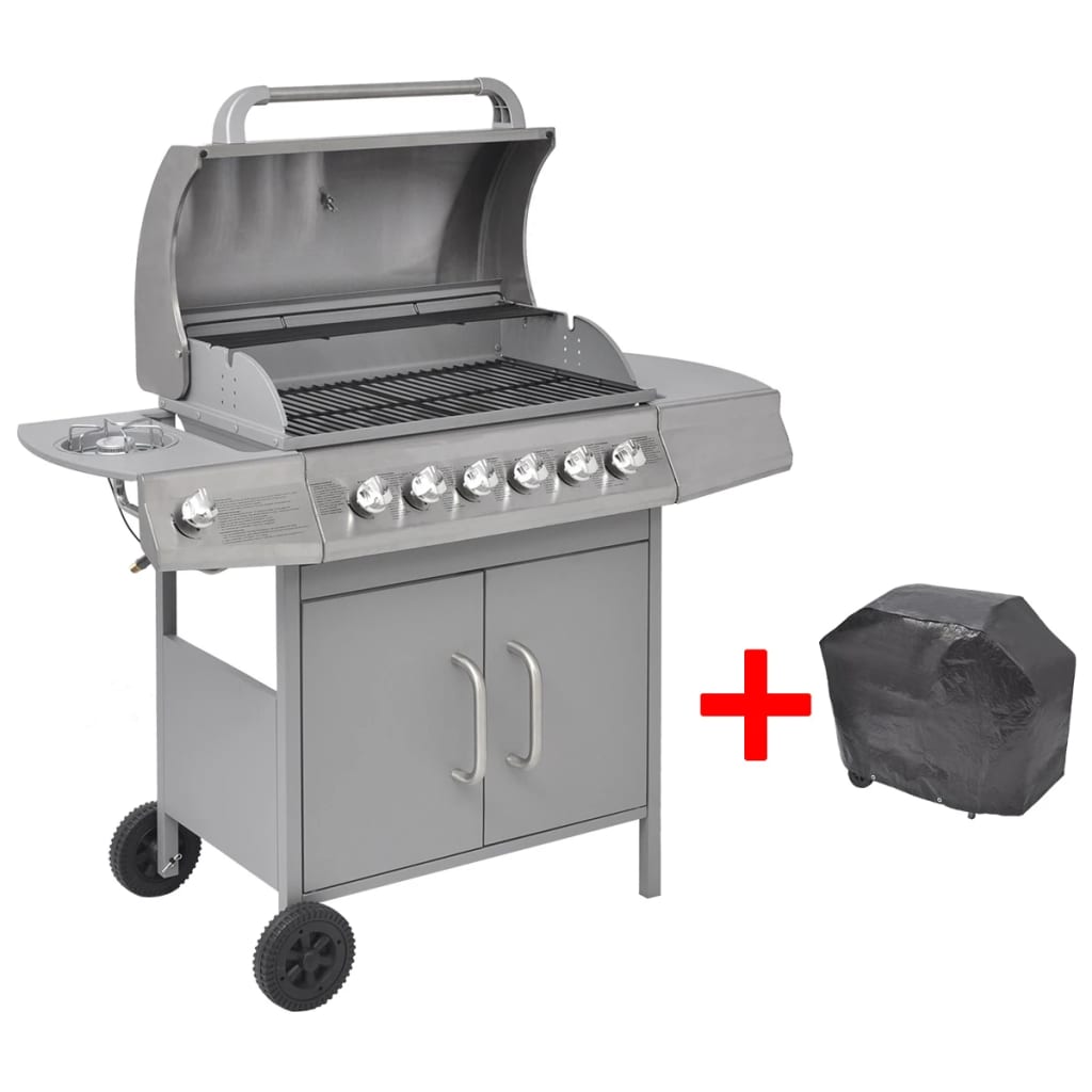 Gasolgrill 6+1 kokzoner