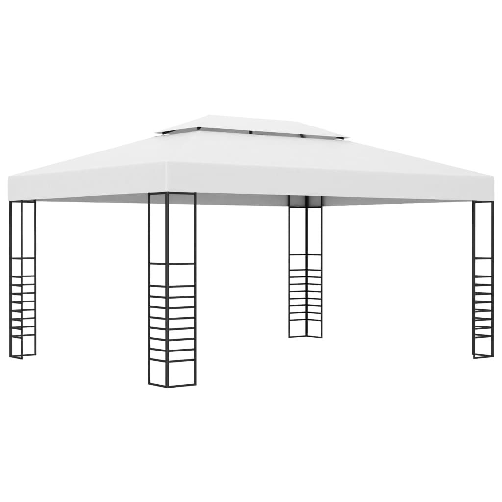 Paviljong pulverlackerat stål 4x3x2,7 m