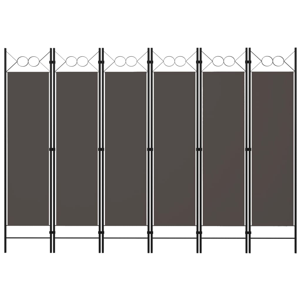 Rumsavdelare 6 paneler  240x180 cm