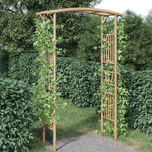 Pergola bambu 385x40x205 cm