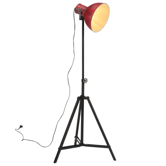 Golvlampa 25 W nött  35x35x65/95 cm E27