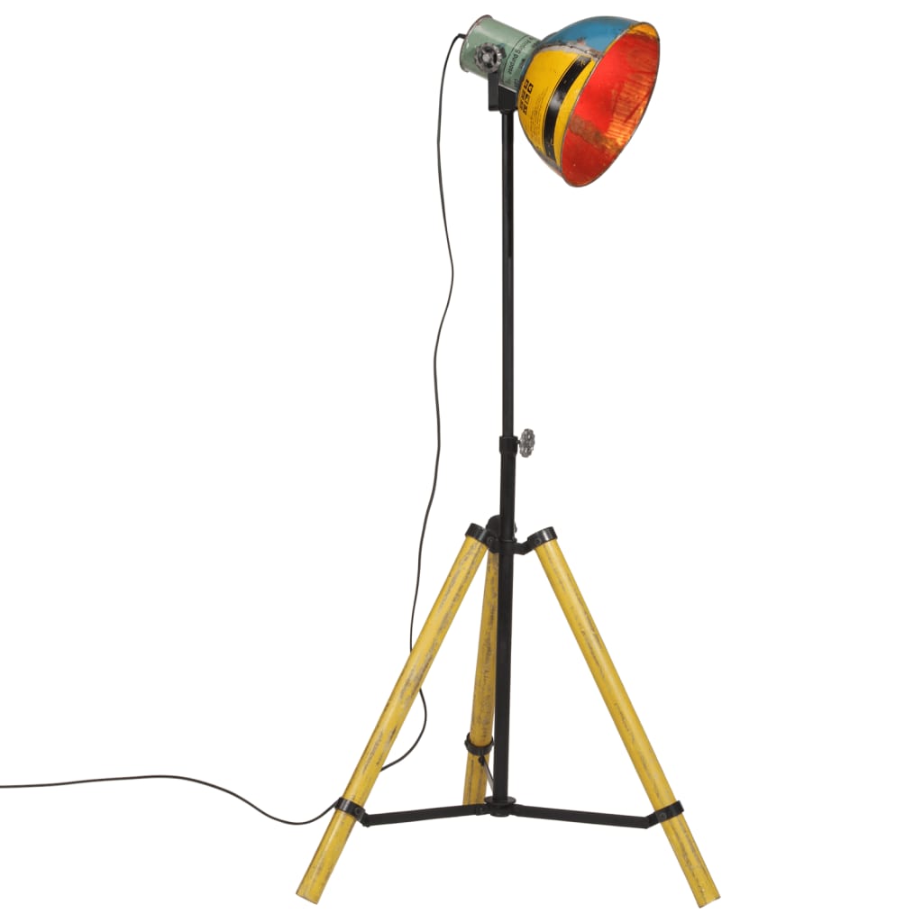 Golvlampa 25 W flerfärgad 75x75x90-150 cm E27