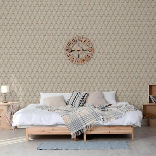 DUTCH WALLCOVERINGS Tapet Geometric  och grön