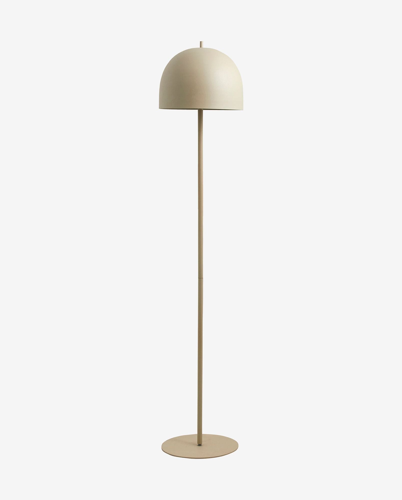 Nordal A/S - Elegant golvlampa i matta beige med vit insida