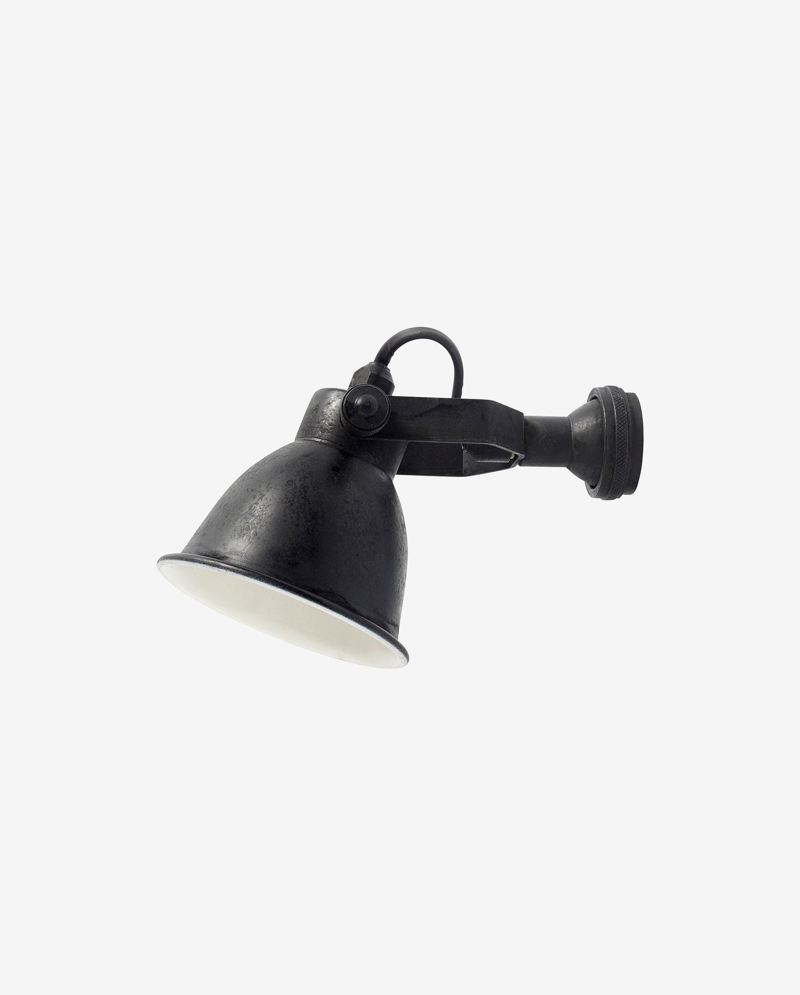 Nordal A/S - Elegant vägglampa med svart finish och vit insida