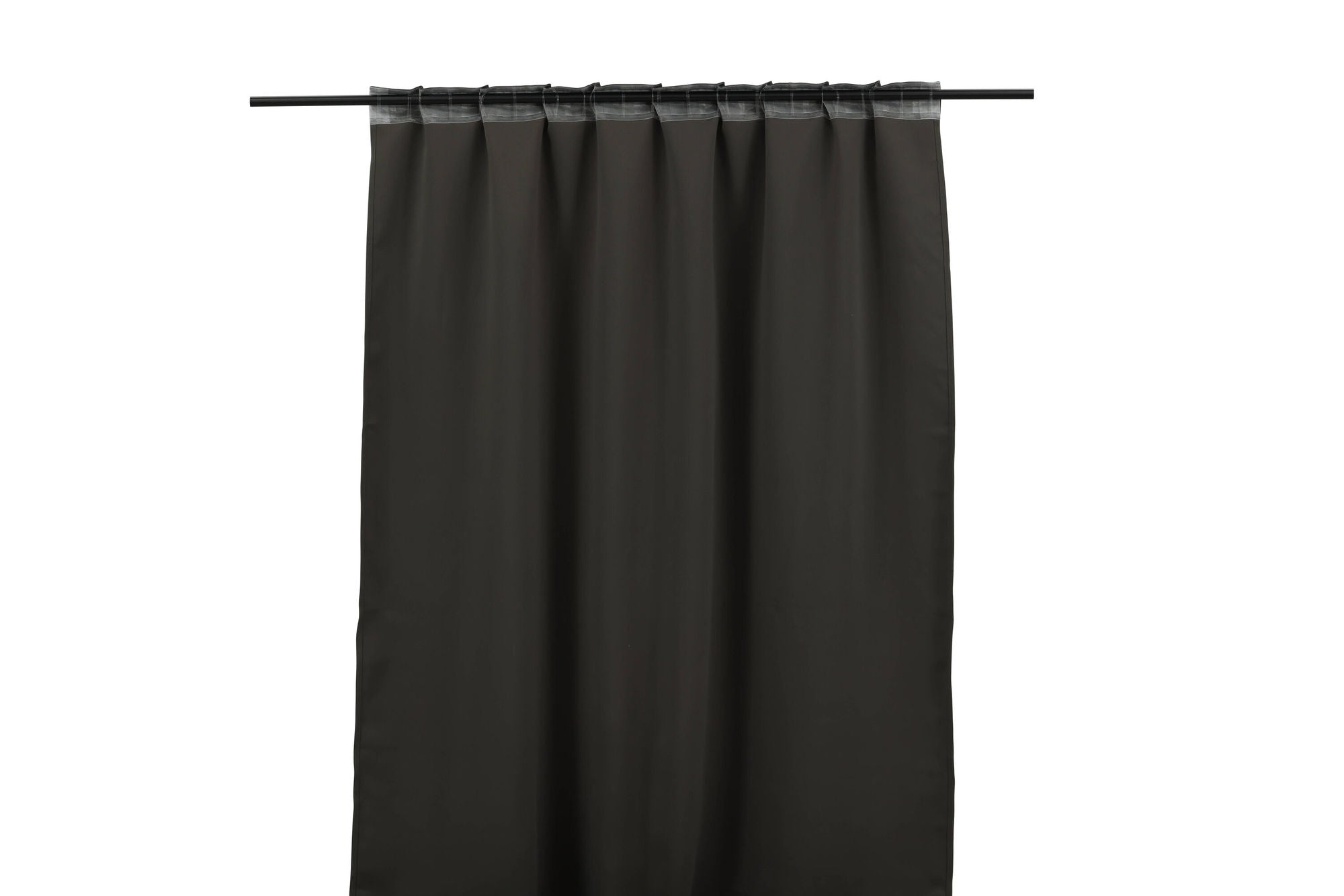 Venture Home - Evelyn Gardin Polyester Blackout - Mörkgrå - 135*290 - Multiband