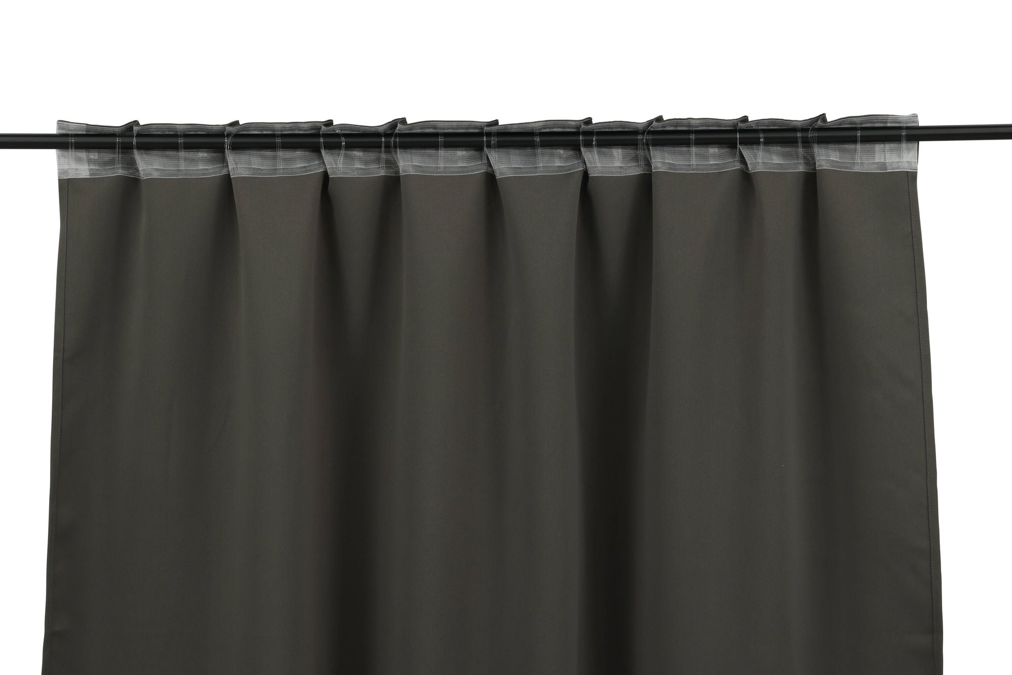 Venture Home - Evelyn Gardin Polyester Blackout - Mörkgrå - 135*290 - Multiband