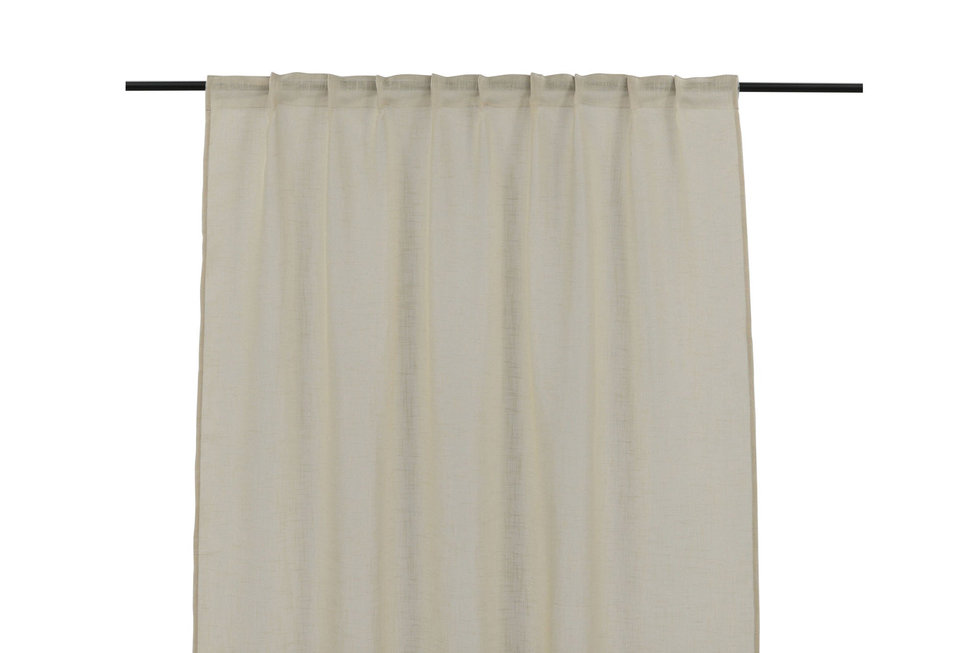 Venture Home Kaya Gardin Polyester/Fake Linne - Beige - 140*290 - Multi Band