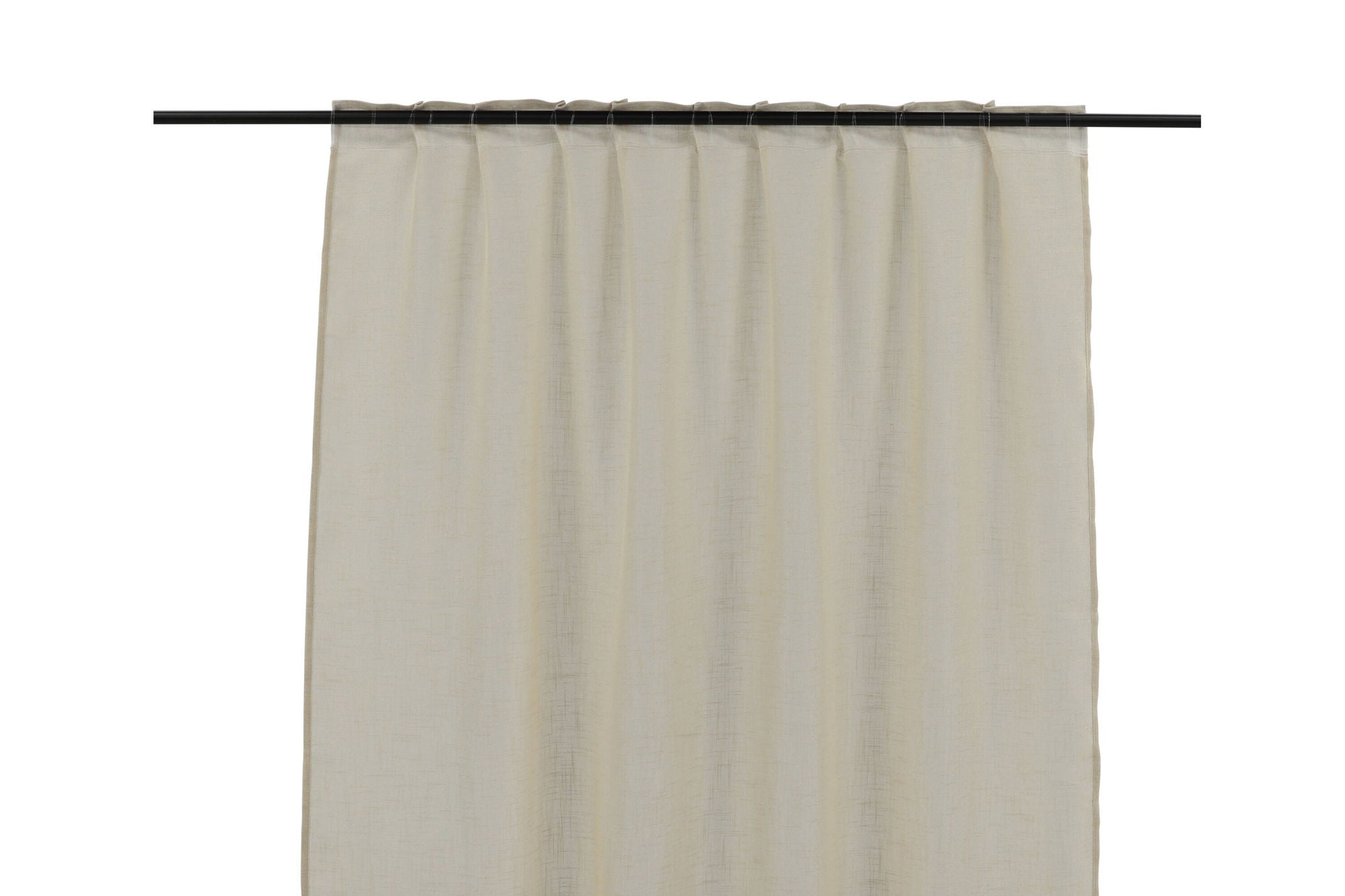 Venture Home Kaya Gardin Polyester/Fake Linne - Beige - 140*290 - Multi Band