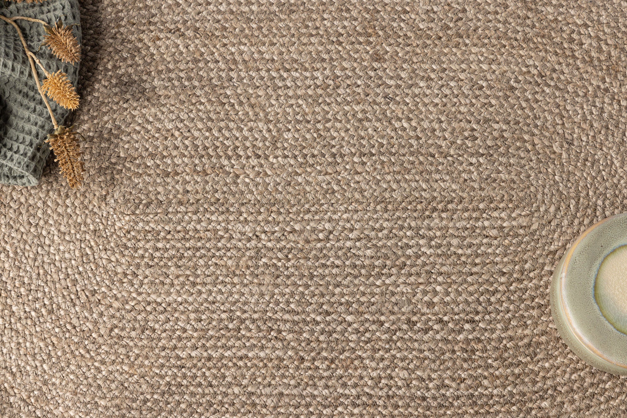 Venture Home Oliver Jute - 50*90 - Oval - Naturmatta