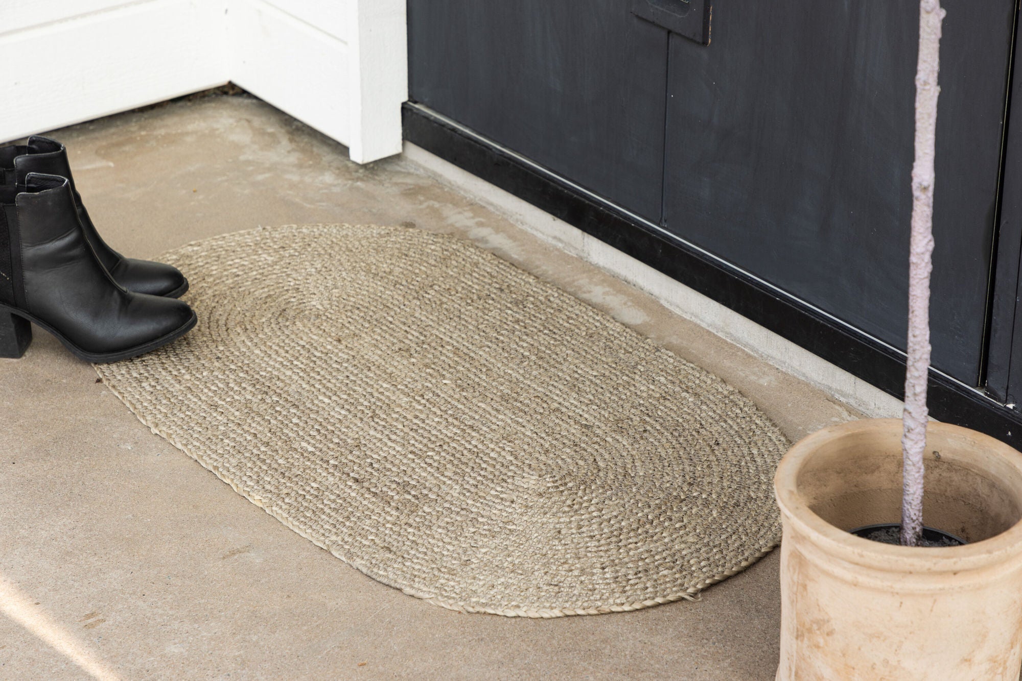 Venture Home Oliver Jute - 50*90 - Oval - Naturmatta