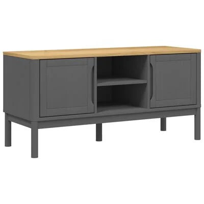 Tv-bänk FLORO  114x43x55 cm massiv furu